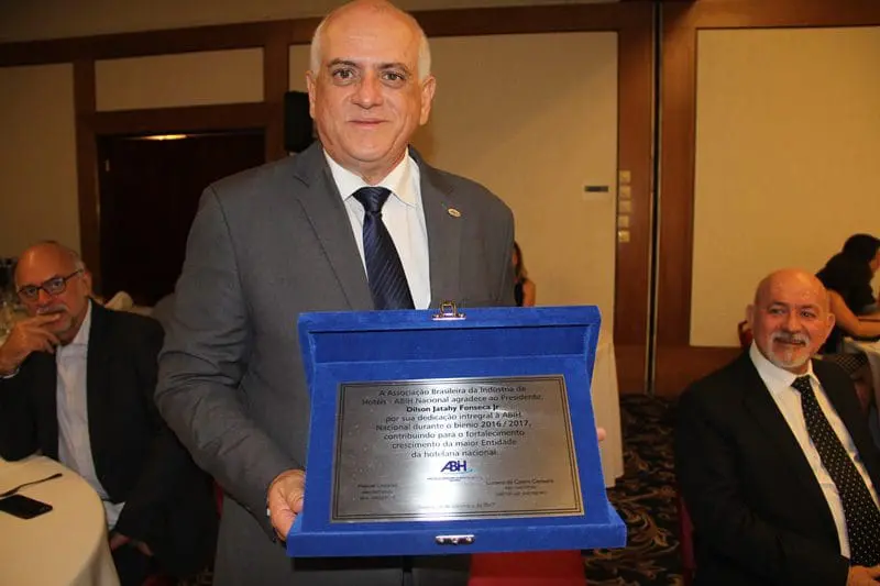 Dilson Jatahy, principal homenageado da noite