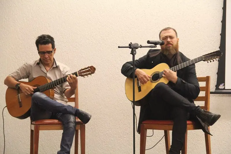Jairo Reis e Marcus Bian Cardini deram o toque do cerrado goiano á noite
