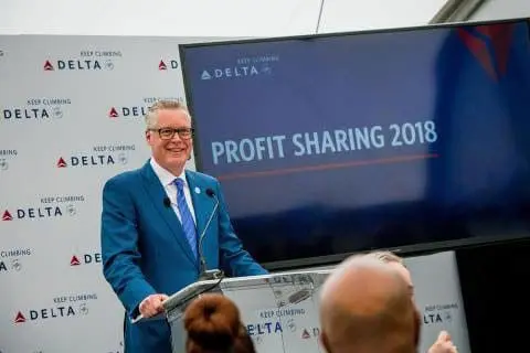 Ed Bastian, CEO da Delta: "Os funcionários da Delta são o motivo do nosso sucesso (Crédito: divulgação)