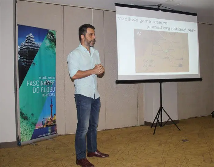 Há cinco anos trabalhando com o destino, Marcelo Marques demonstrou muita naturalidade ao falar das principais cidades da África do Sul