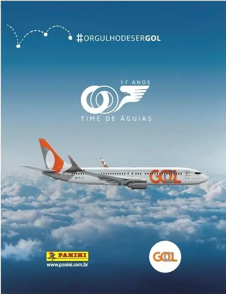 Com versão em português e espanhol, o álbum de figurinhas foi distribuído aos 15 mil funcionários alocados nas bases do Brasil e da América do Sul (Crédito: divulgação)