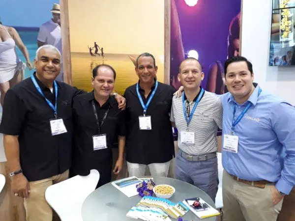 Carlos Córdoba, Ney Neves, Alexis Jaquez, Javier Navarro e Guillermo Ortega