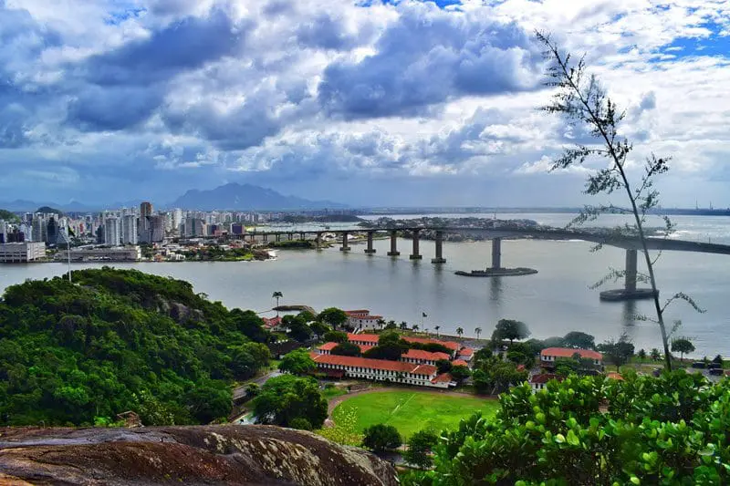 Mirante 360º no Convento da Penha (Foto: Ana Azevedo - DT)