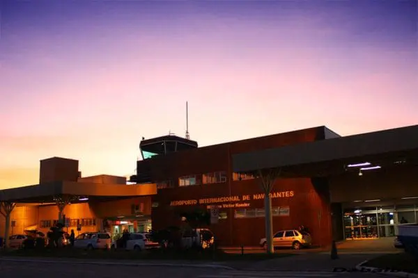 O Aeroporto Internacional de Navegantes (foto: divulgação/Infraero)