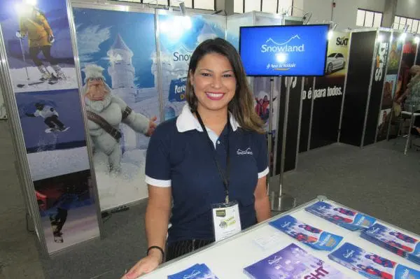 Gabriella Zanatta, supervisora de Vendas do Snowland (Foto: Hugo Okada)