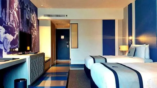 Interior de apartamento do hotel