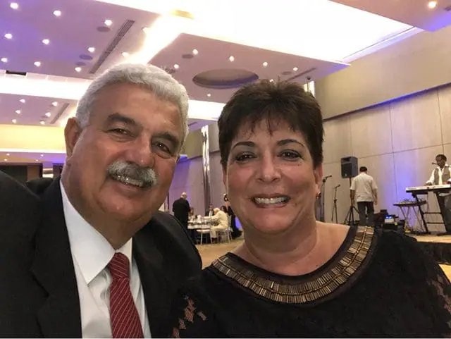 Casal Mirian e Walter Teixeira, do Skål-SP Divulgação
