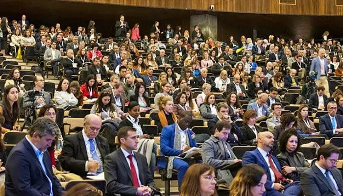 Sessão de abertura dos Workshops Internacionais de Turismo Religioso de 2019