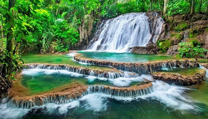 Cachoeira da Boca da Onça, em Bonito, no Mato Grosso do Sul (crédito: Hudson Garcia)