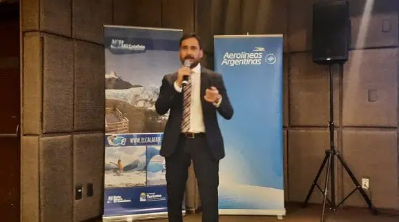 Alexis Simonovic, secretário de Turismo de El Calafate, falou sobre os atrativos da cidade.