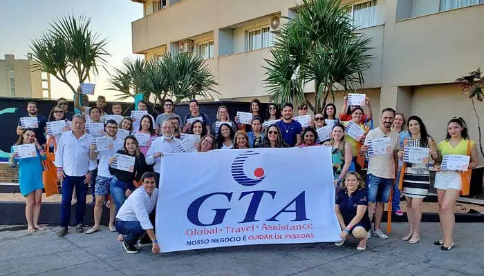 O grupo de agentes do Norte do Paraná que participou do treinamento da GTA em junho (foto: Divulgação)