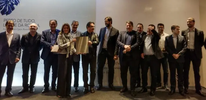 Vinícius Lummertz, secretário de Turismo de São Paulo, participou da inauguração do Cyan Resort by Atlantica, em Itupeva-SP, com investidores, diretores e demais participantes.