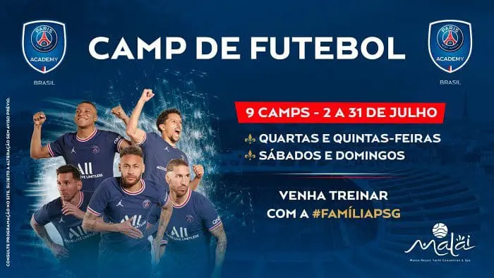 Camp de Futebol PSG, atração do Malai