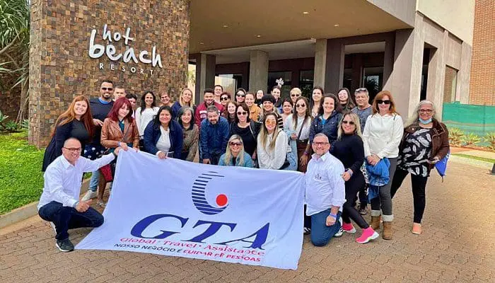 Grupo de agentes de Santos e do ABC que participaram do treinamento da GTA em junho (foto: Divulgação)