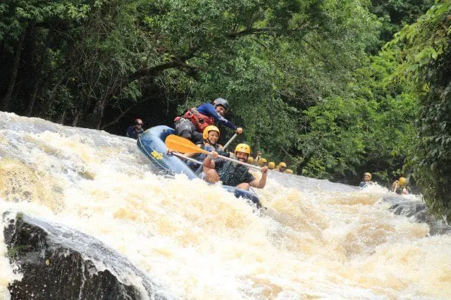 Brotas é conhecido pelo Rafting