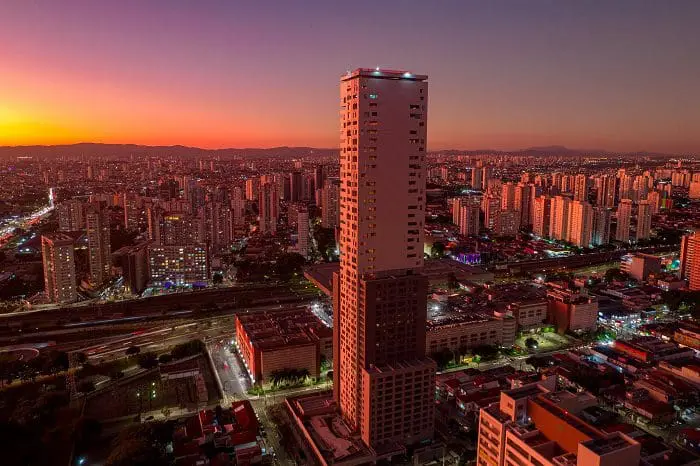 O Platina 220, quer abrigará o Intercity Tatuapé, da Intercity Hotels.