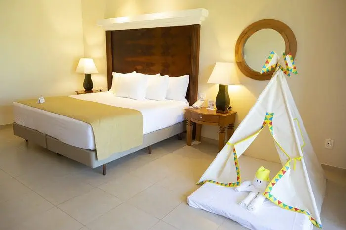 As Tendas Tipi são outra novidade do Iberostar para as crianças no Complexo Praia do Forte, na Bahia.