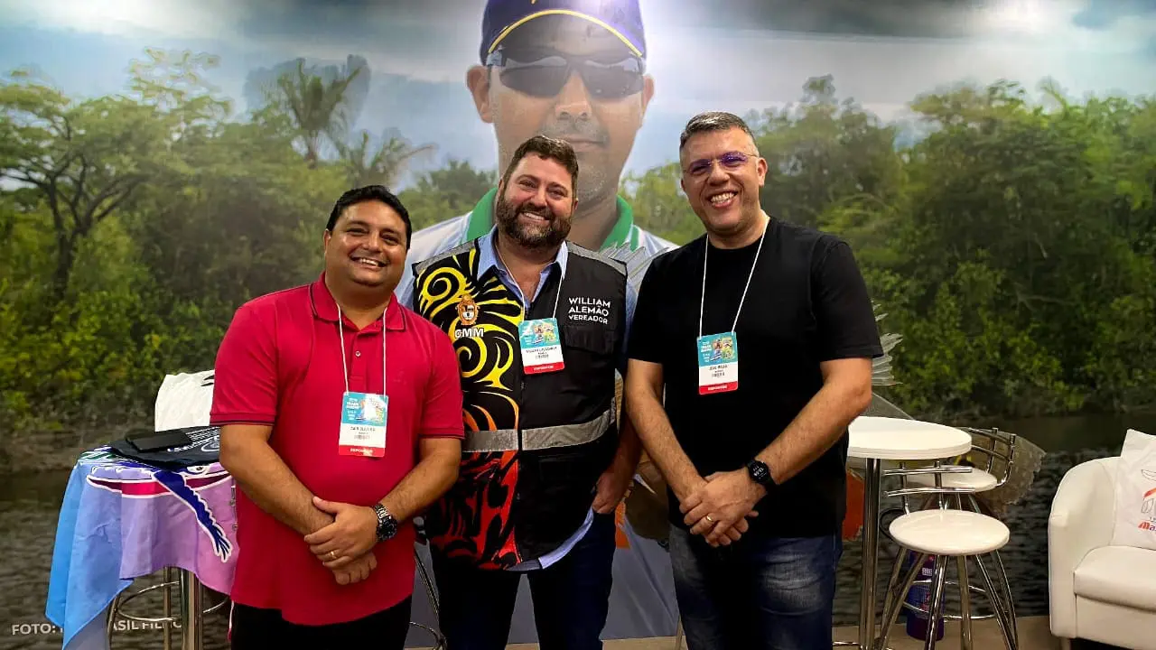Caio André (PSC), João Carlos (Republicanos) e William Alemão (Cidadania)