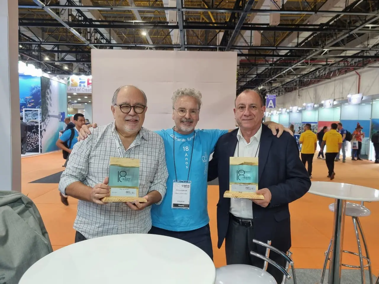 Roberto Maia, Paulo Atzingen e Toni Sando