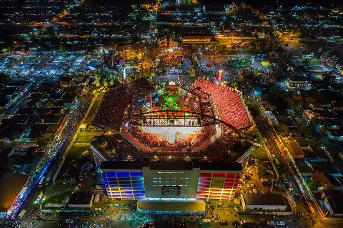 Amazonas apresentará atrativos no Festival das Cataratas: Festival Folclórico de Parintins – Bumbódromo