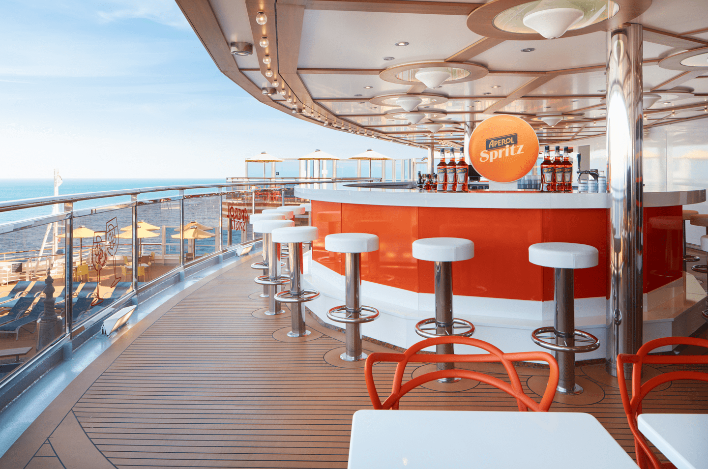 Área externa do Costa Diadema (Foto: Divulgação)