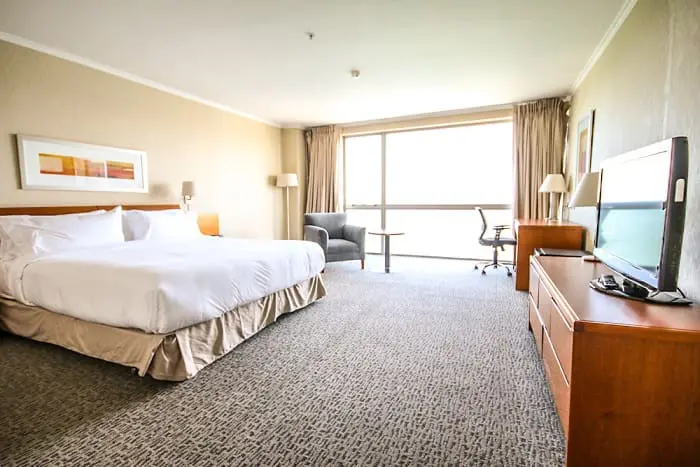 Um dos quartos do Novotel Puerto Montt