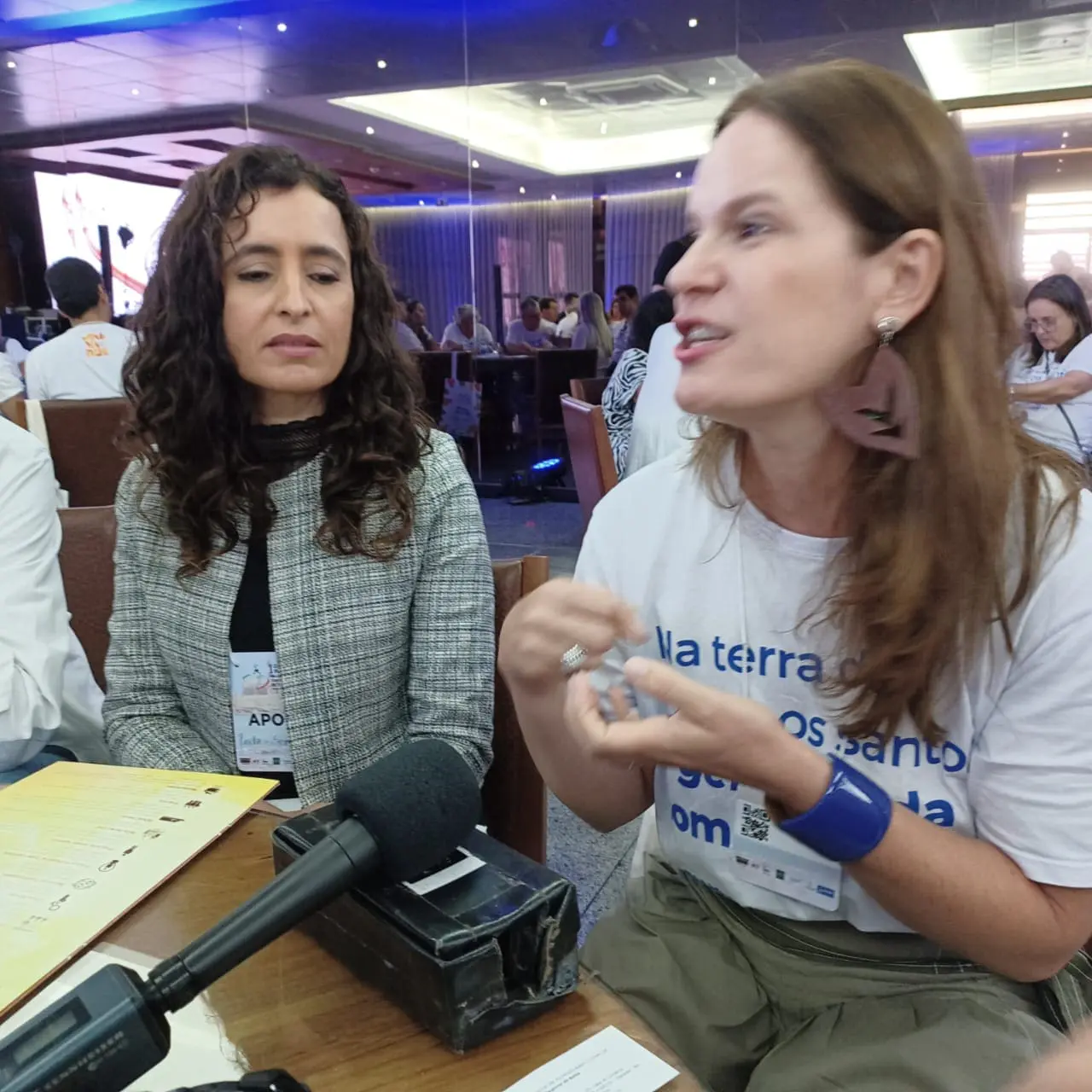 Leila Dantas (gerente Senac) e Andressa Loss DNA Bahia