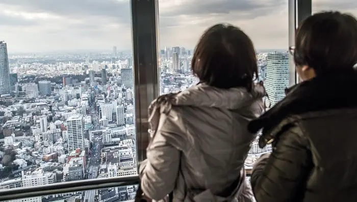 Passeios panorâmicos no Japão