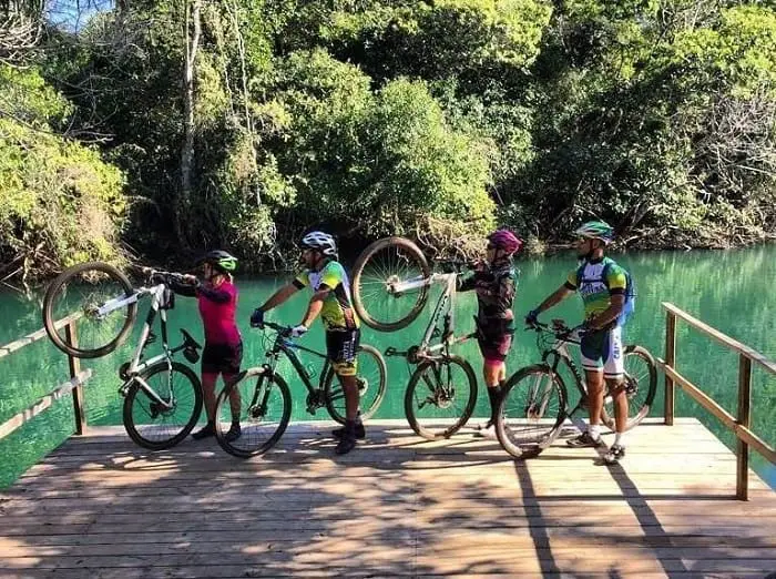 Explorando Bonito (MS) de bike: Rota Aventura Formoso