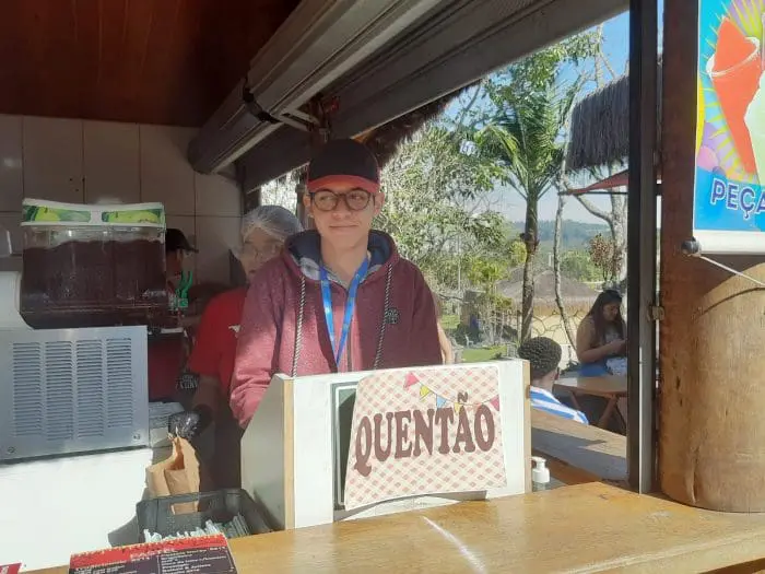 Ryan também foi super gentil aos nos atender