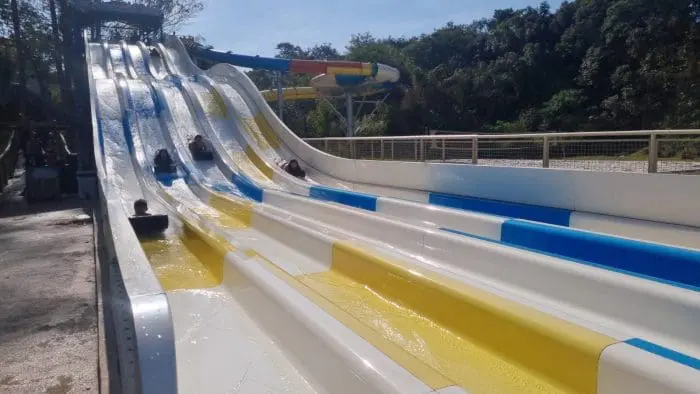 Passeio no Thermas da Mata: O incrível toboágua Cyclone