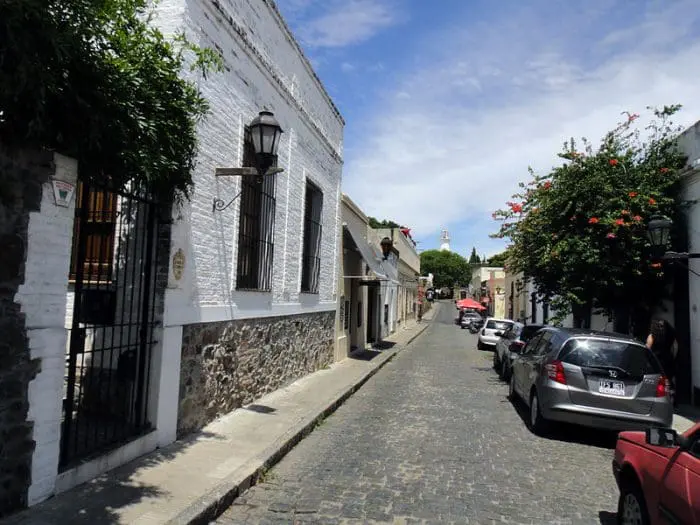 Calle del Comércio (Commerce Street) em Colonia de Sacramento, no Uruguai