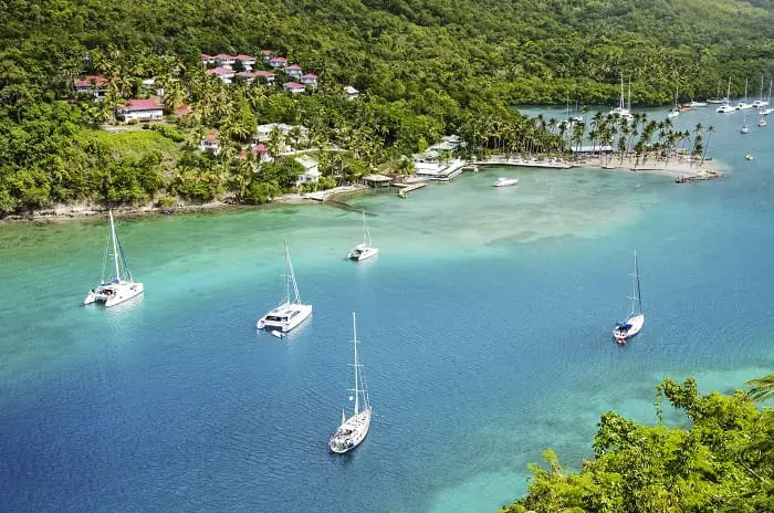 St Lucia, de Castries - Marigot Bay