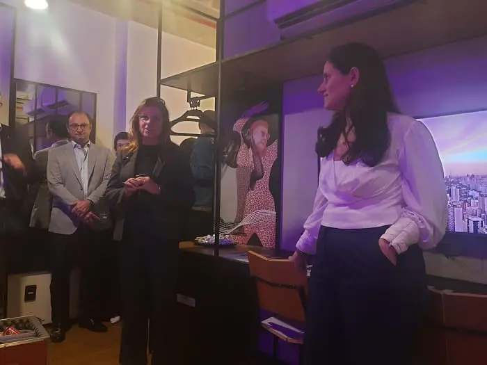 Accor estreia no The Town: Á esquerda, Antonietta Varlese, SVP de Sustentabilidade e Comunicação da Accor Américas na divisão Premium, Midscale & Economy, comentou sobre a Accor ser patrocinadora oficial do evento