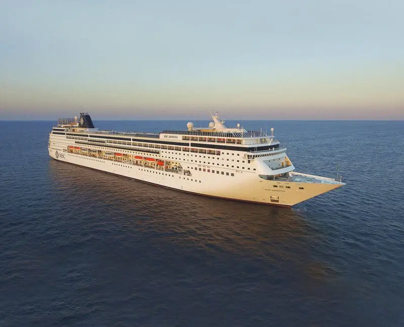 MSC tem grande variedade de minicruzeiros: MSC Armonia