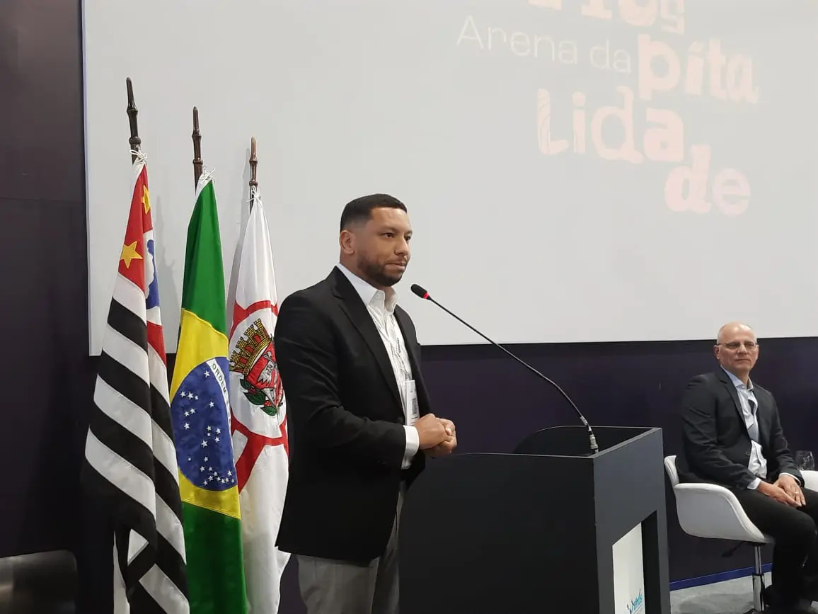 Rodolfo Marinho, secretário municipal de Turismo e Viagens de SP no Equipotel