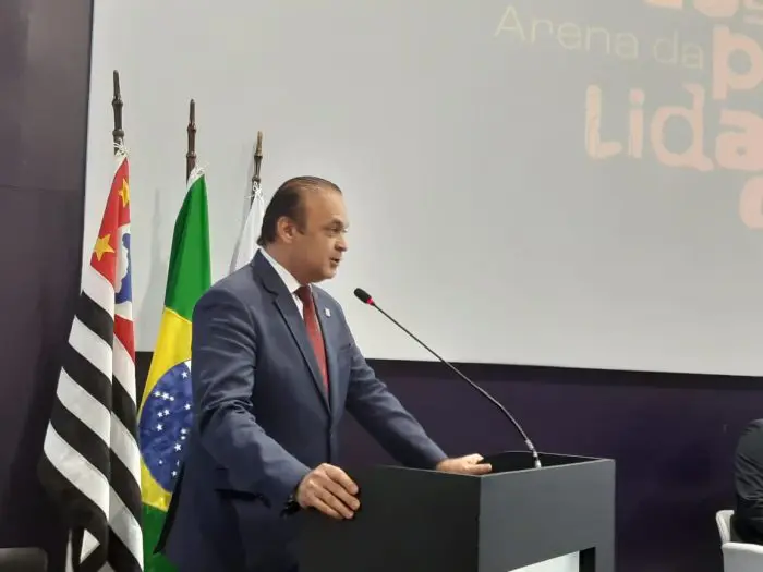 Roberto de Lucena, secretário Estadual de Turismo e Viagens de São Paulo no Equipotel