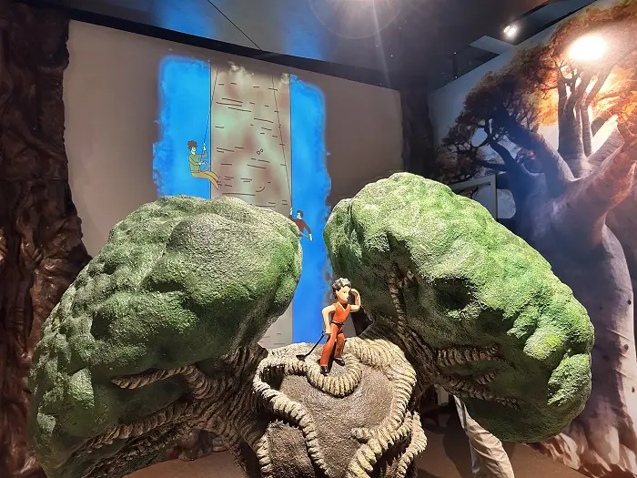 Cuidado com o planeta: Sala com cenas da Terra em projeções 360º