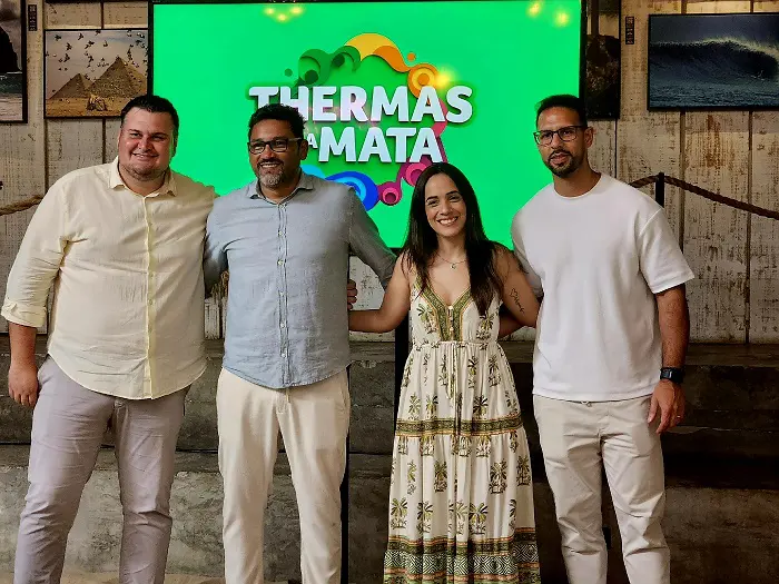 Thermas da Mata apresenta novidades: Os executivos do Thermas da Mata apresentaram as novidades do parque para a próxima temporada
