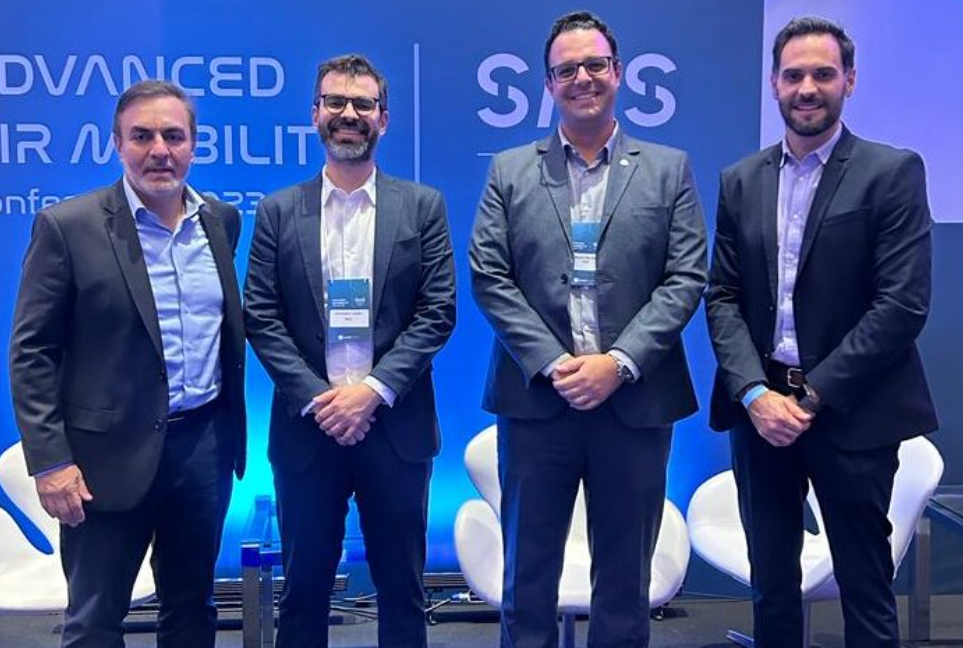 Executivos de Anac e Azul - Foto Divulgação