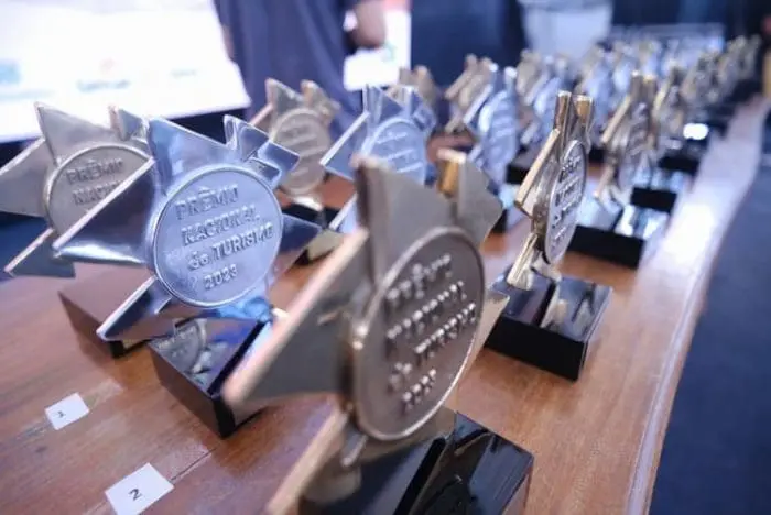 Troféus do Prêmio Nacional do Turismo 2023