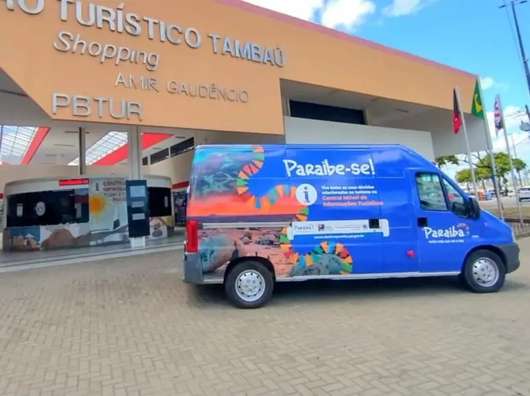 Paraíba promove seus roteiros turísticos com Central Móvel de Atendimento durante o Carnaval - Foto Assessoria de Imprensa PBTUR