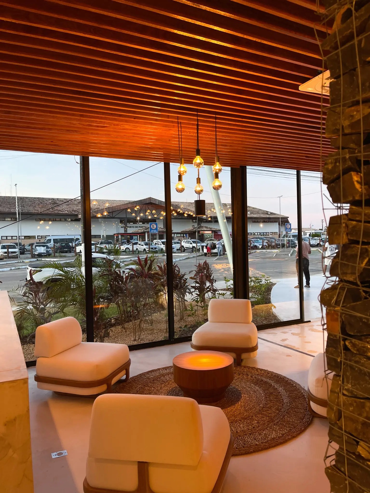 Espaço da BRT Lounges no Aeroporto de Porto Seguro (Foto: Divulgação)