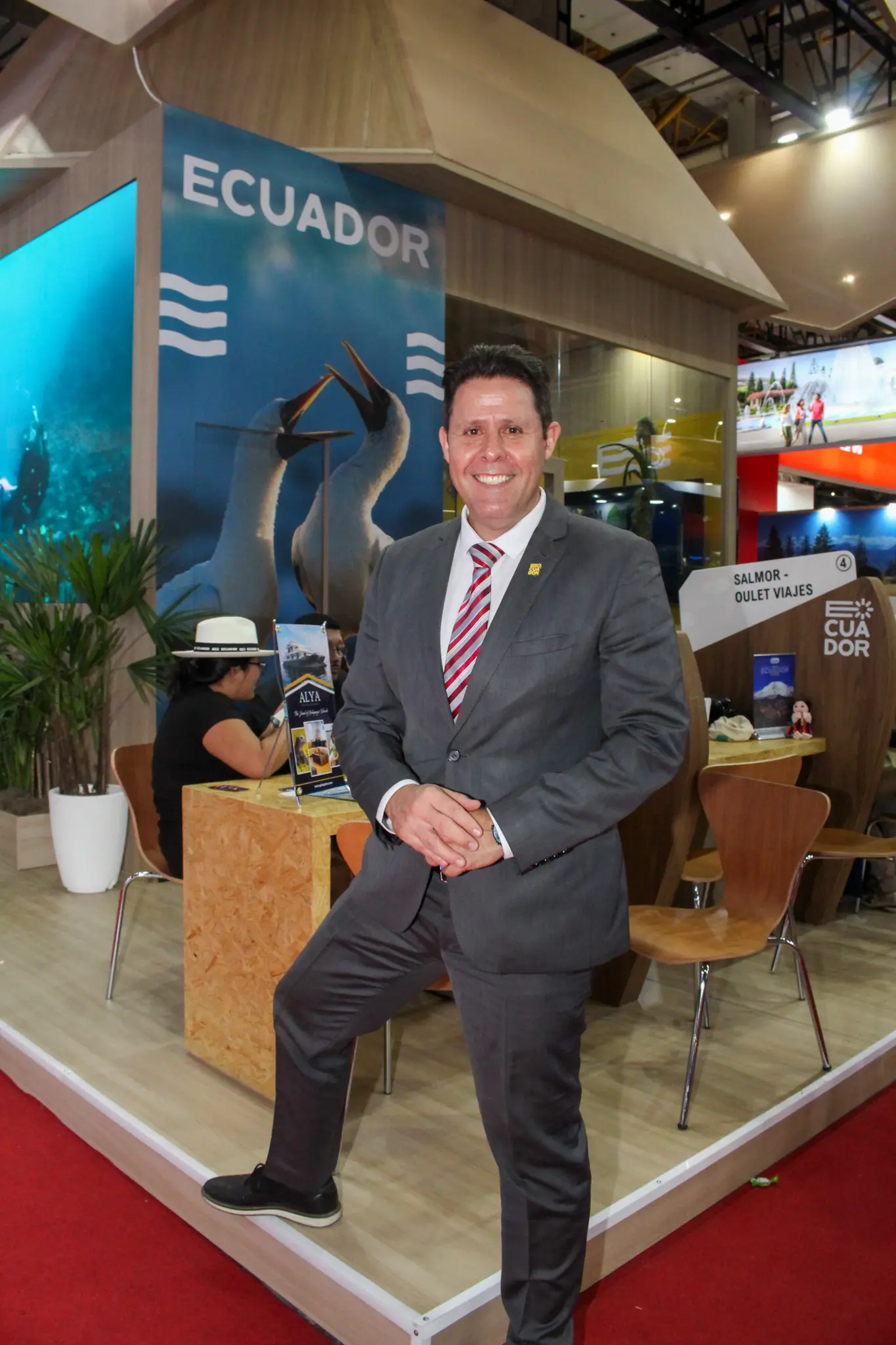 Diego Andrade, subsecretário de Turismo do Equador (Foto: Felipe Maresca / DT)