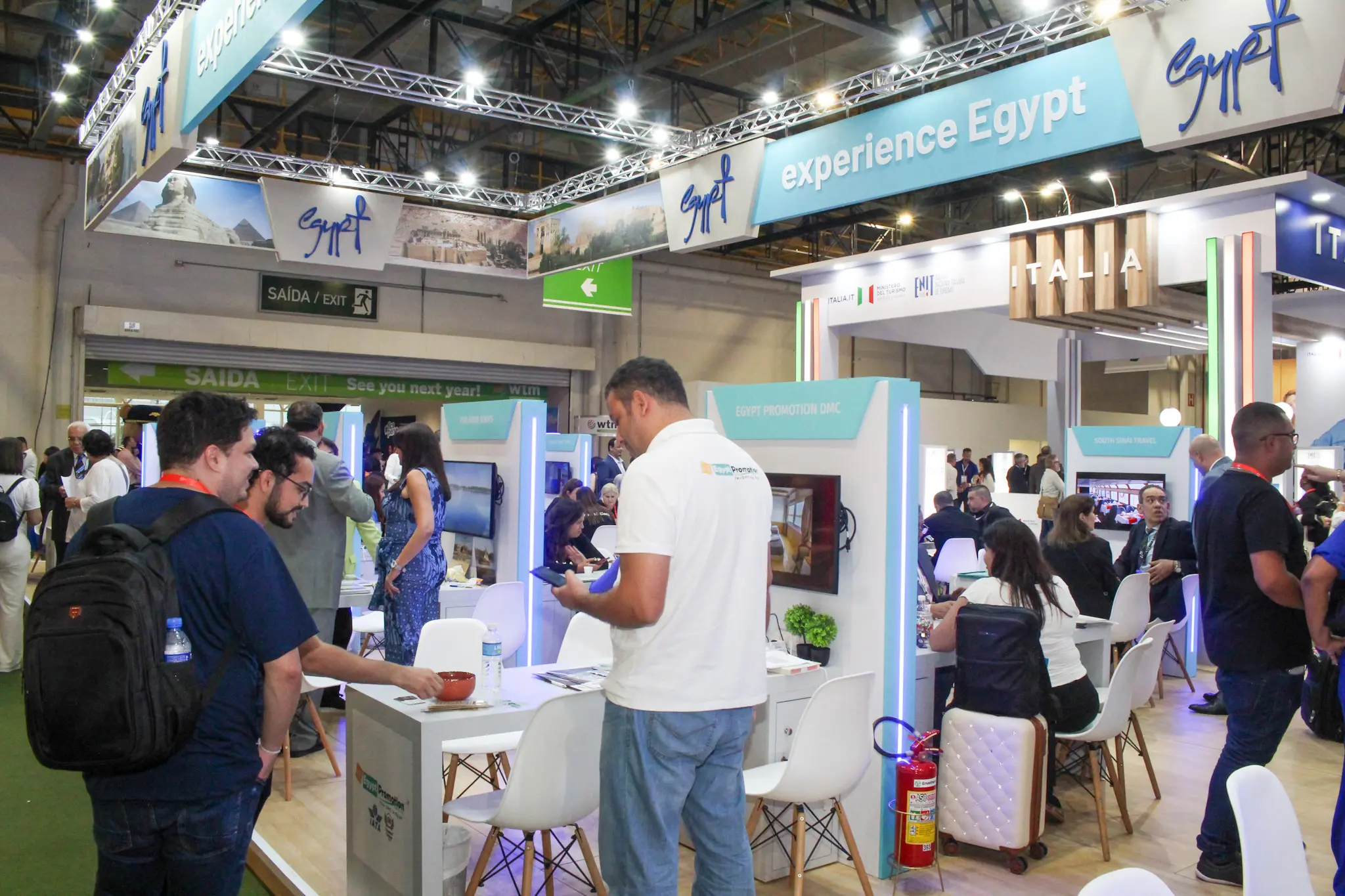 Estande do Egito na WTM 11a. edição - Foto: Felipe Maresca / DT