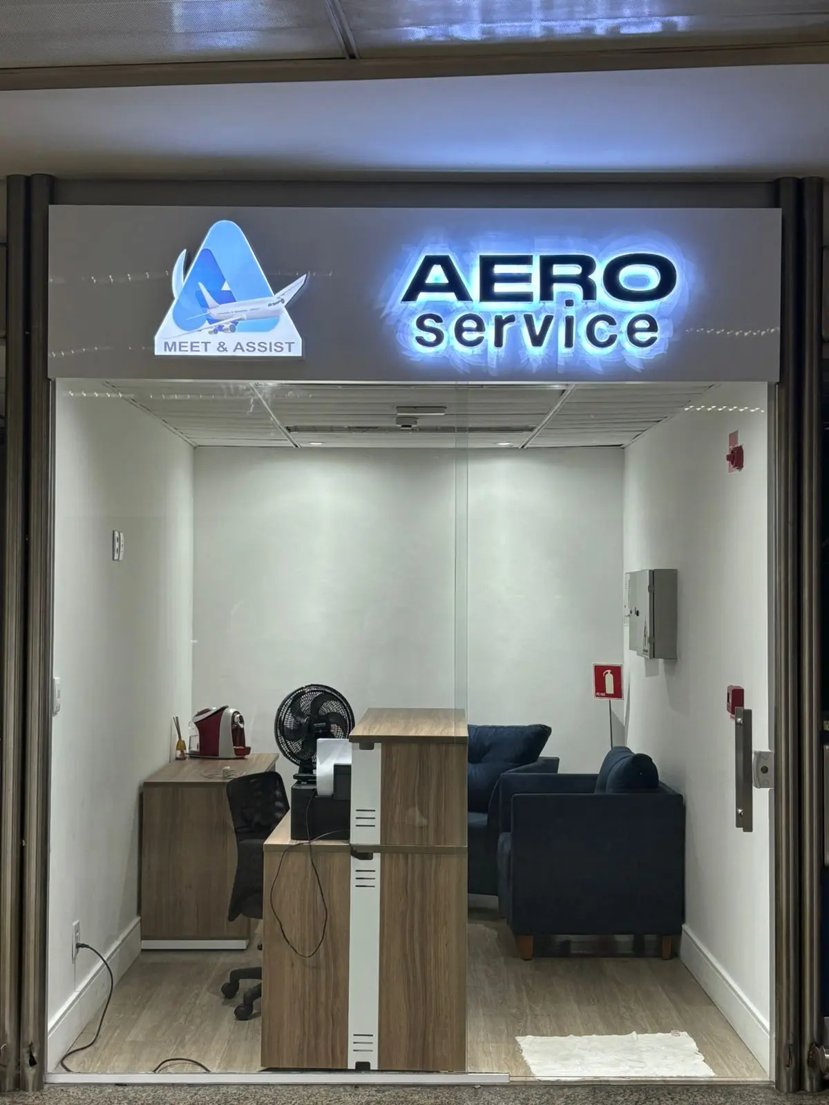 Divulgação Ponto de apoio Meet & Assist