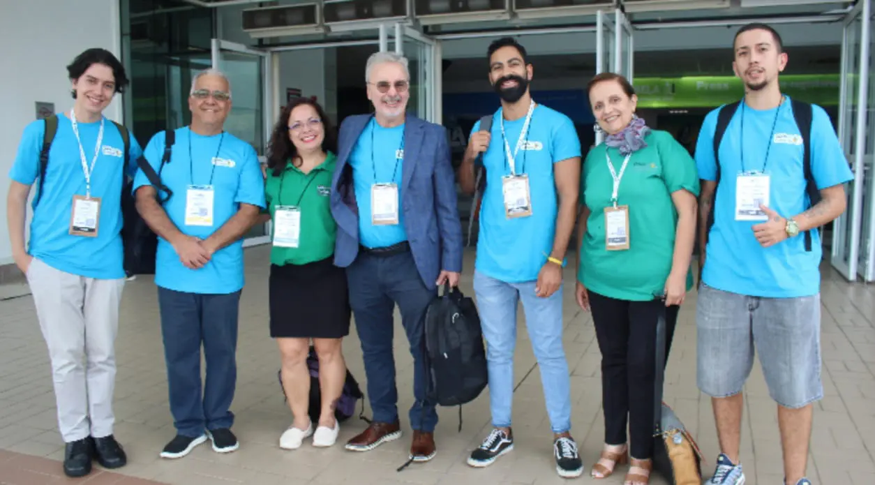 Equipe do DIÁRIO na WTM: Victor, Paulo Asevedo, Barbara, Bruno, Cecilia, Felipe , Denis, Salim, Marcio e Clara