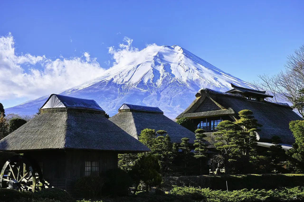 Vista do Monte Fuji (Foto: Pixabay)