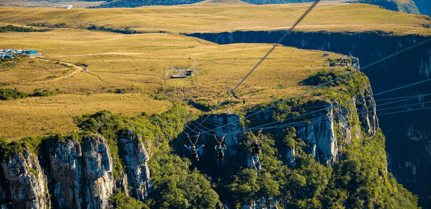 cânions verdes, na Serra Gaúcha