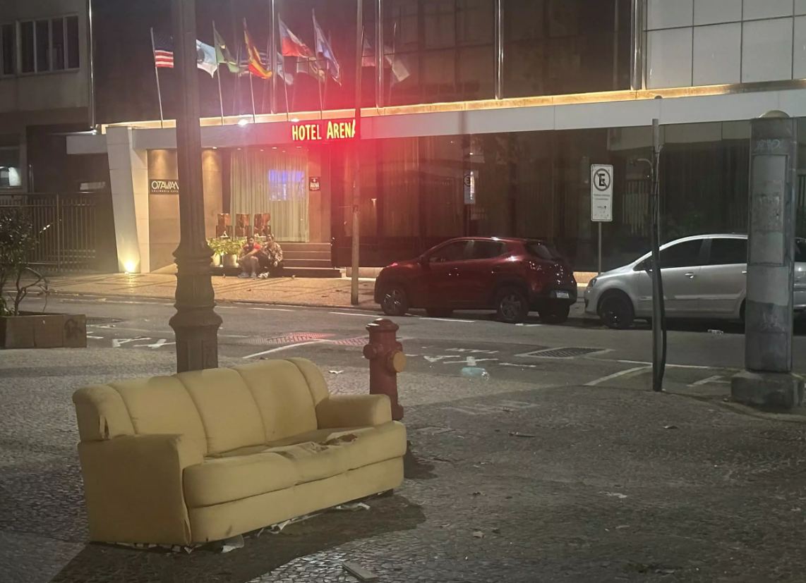 Hotel Arena, em Copacabana